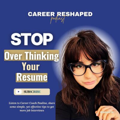 Stop Overthinking Your Resume: The Simple Secret to Landing Your Dream Job - Spotify